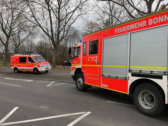 FW-BN: Verkehrsunfall mit Schwerverletztem