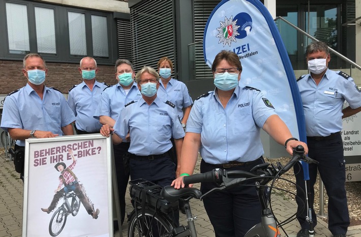 POL-WES: Kreis Wesel - Eine runde Sache: Polizei im Kreis Wesel bietet Pedelec-Trainings an!