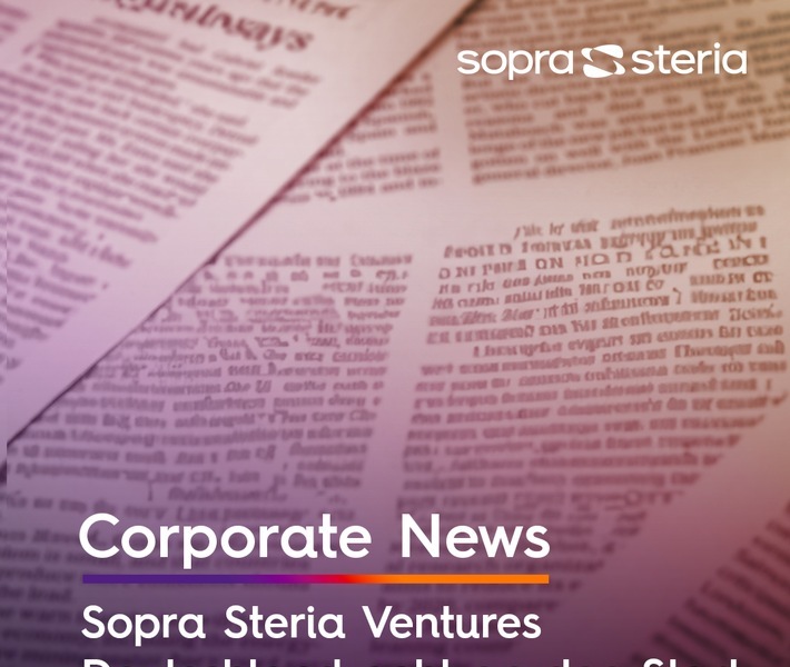 News: Sopra Steria Ventures geht an den Start. / Weiterer Text über ots und www.presseportal.de/nr/50272 / Die Verwendung dieses Bildes für redaktionelle Zwecke ist unter Beachtung aller mitgeteilten Nutzungsbedingungen zulässig und dann auch honorarfrei. Veröffentlichung ausschließlich mit Bildrechte-Hinweis.