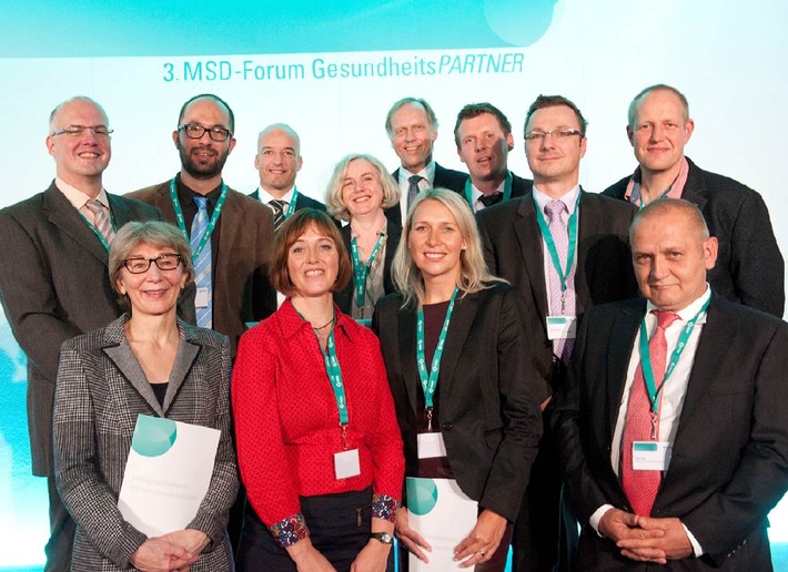 MSD-Gesundheitspreis 2013 ehrt herausragende Beispiele innovativer Versorgungslösungen (BILD)
