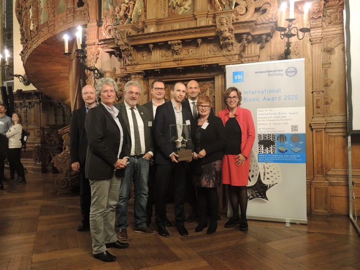 VDI verleiht den International Bionic Award der Schauenburg-Stiftung