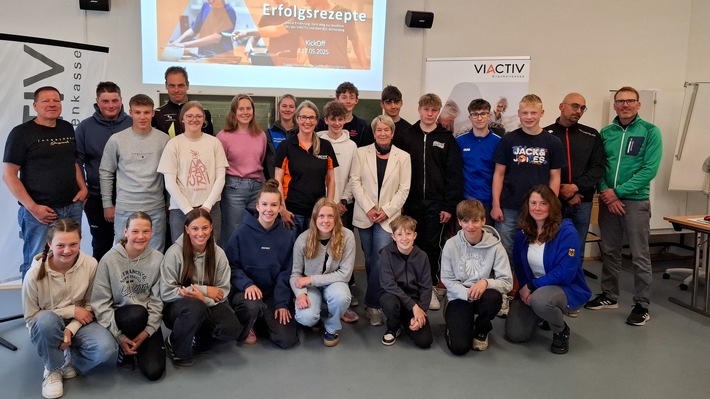 "ERFOLGSREZEPTE" zur Bestform: VIACTIV startet innovatives Ernährungsprojekt für junge Leistungssportlerinnen und -sportler