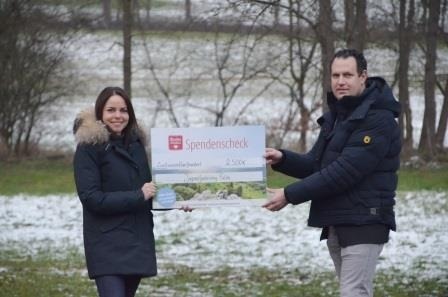 Presseinformation RhönSprudel: Spende an die Jugendförderung Fulda
