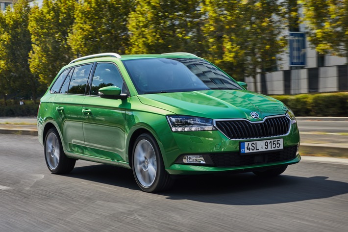 ŠKODA FABIA COMBI mit aufgewerteter Serienausstattung noch attraktiver