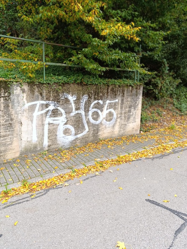POL-PDTR: Erhebliche Sachbeschädigungen durch Graffiti-Schmierereien in Riveris