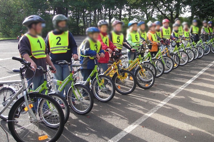 POL-GI: Radfahrausbildung für Schüler - Neustart nach den Sommerferien