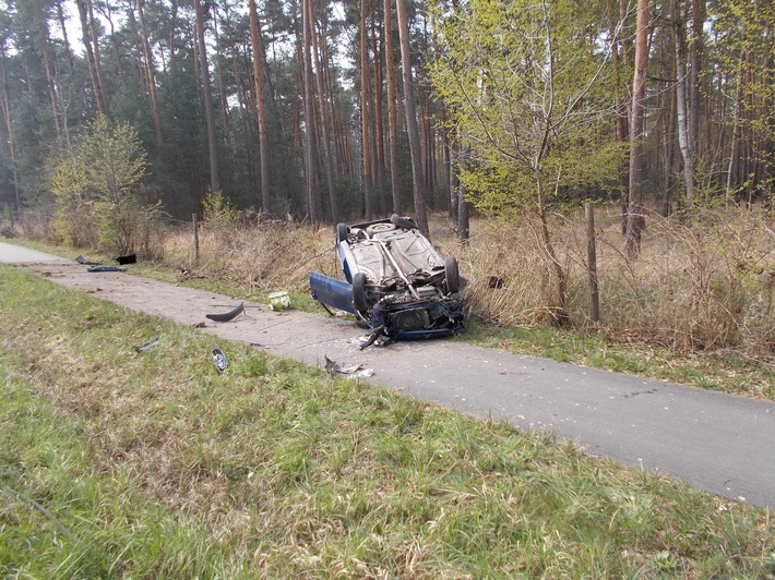 POL-PDNW: Verkehrsunfall mit verletzter Person