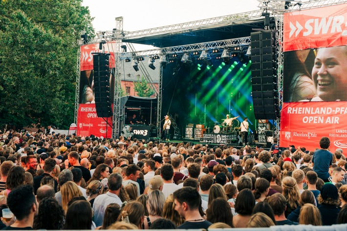 &quot;SWR3 Rheinland-Pfalz Open Air&quot; am 29. Juni in Mainz mit Tom Gregory, ClockClock, Alice Merton, Michael Schulte und VIZE