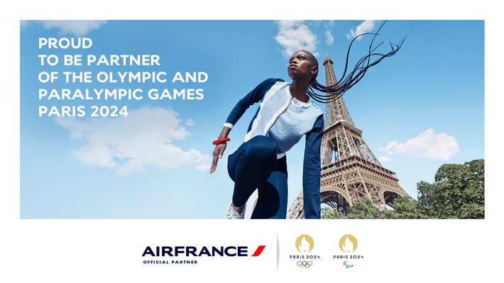 Air France devient Partenaire Officiel des Jeux Olympiques et Paralympiques de Paris 2024