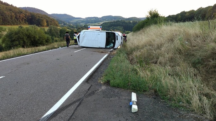 POL-PDKL: Schwerverletzt durch Fahrt unter Alkoholeinfluss