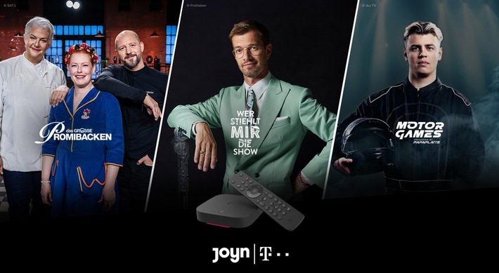 Joyn kommt zu MagentaTV! Streaming-Plattform der ProSiebenSat.1 Media SE und die Deutsche Telekom starten ab sofort umfassende Kooperation