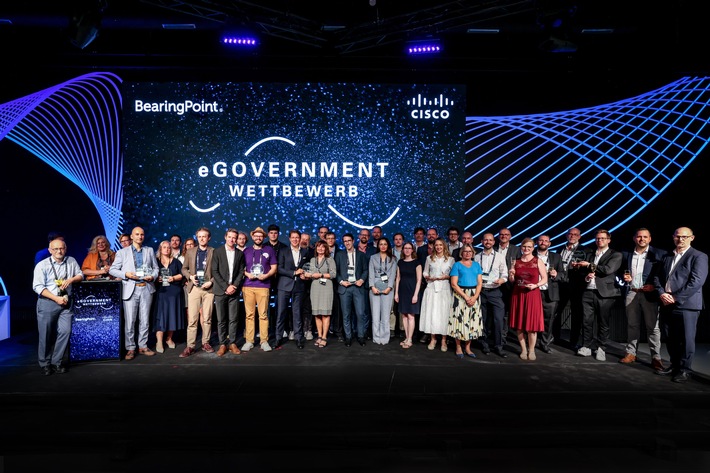 Digitale Vorreiter ausgezeichnet: BearingPoint und Cisco küren beim 23. eGovernment-Wettbewerb die Gewinnerprojekte für die Verwaltungsmodernisierung