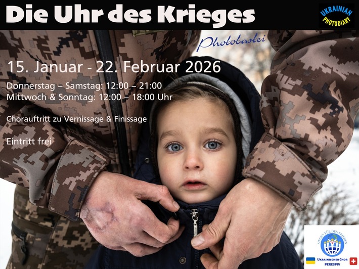 Die Uhr des Krieges – ein Ukrainische Fototagebuch