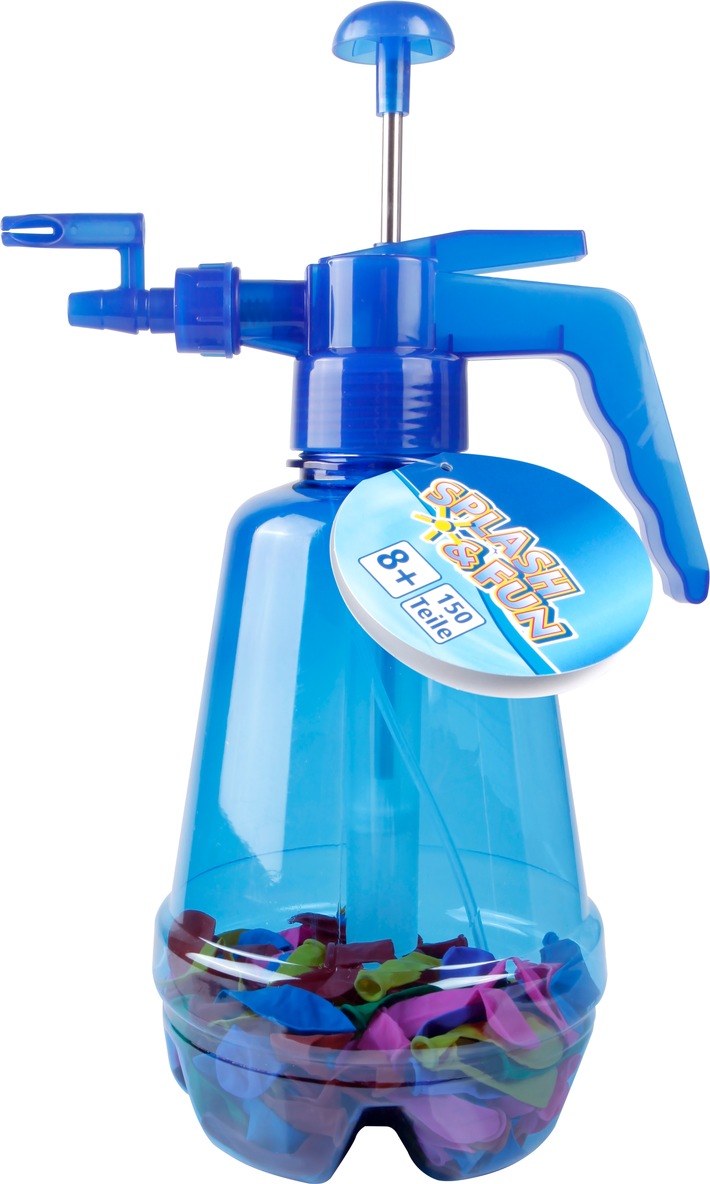 Rückruf Wasserbombenpumpe von Splash & Fun