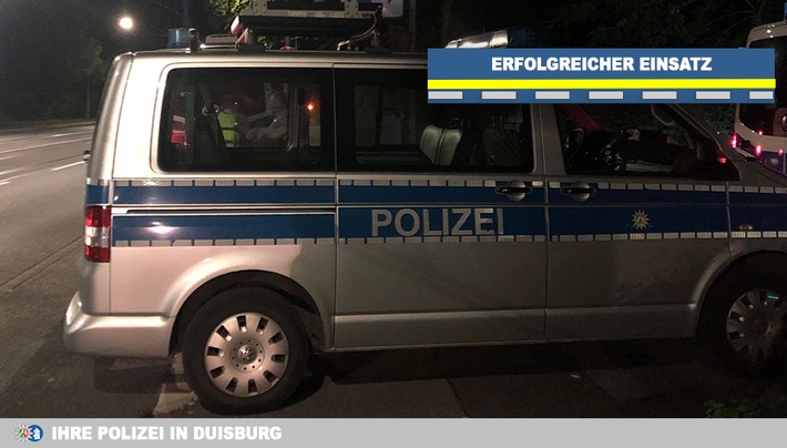 POL-DU: Duissern: Polizei-Razzia auf dem Parkplatz Monning