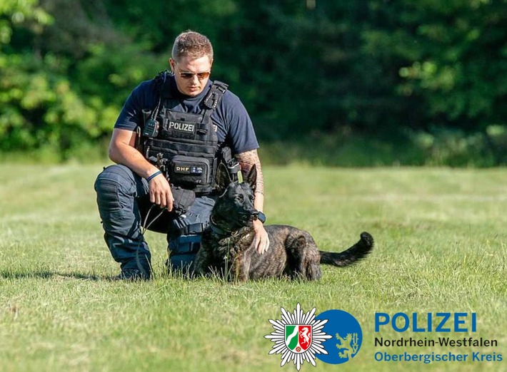 POL-GM: Zweiter Rauschgiftspürhund bei der Oberbergischen Polizei
