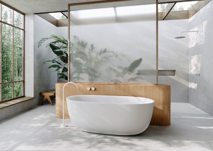 Kaldewei lance le modèle îlot Oyo Duo conçu par le designer Stefan Diez / Baignoires Meisterstück pour petites et grandes salles de bain