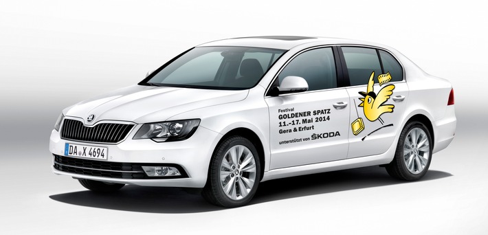 SKODA macht das Kinder-Medien-Festival Goldener Spatz mobil (FOTO)