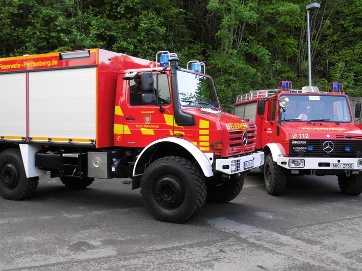FW-PL: Feuerwehr Plettenberg stellte 2 Neufahrzeuge in den Einsatzdienst