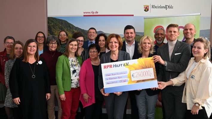 RPR1. unterstützt mit 240.000 € die stationären und ambulanten Kinderhospizeinrichtungen in Rheinland-Pfalz