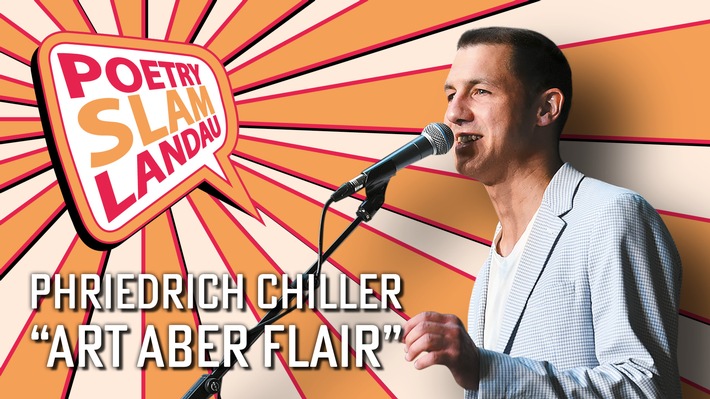 RPTU Poetry Slam-Show am 26. Oktober: Art aber flair mit Phriedrich Chiller