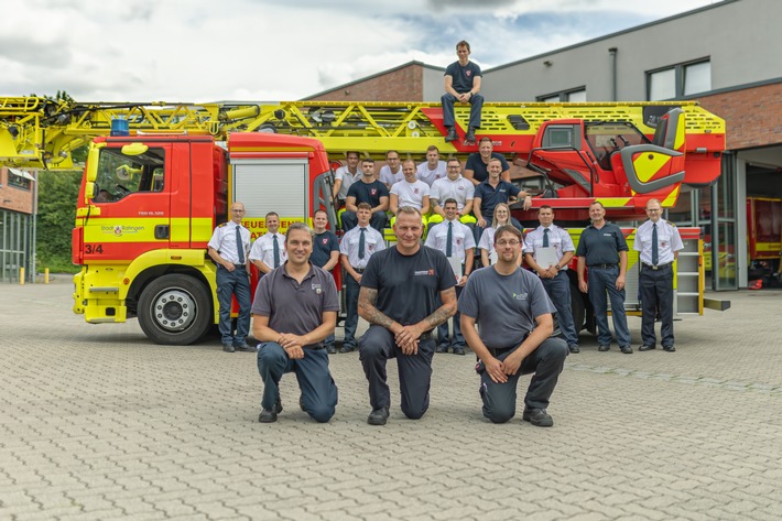 FW Ratingen: Dickes Danke der Feuerwehr Ratingen - Letzter Tag für externe Unterstützung