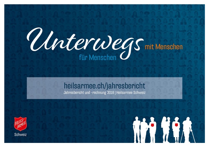 "Unterwegs" - der Jahresbericht und die Jahresrechnung 2018 der Heilsarmee ist online