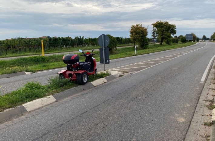 POL-PDLD: Maikammer - Verletzter Trike-Fahrer