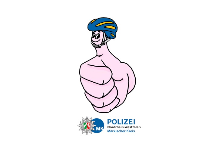 POL-MK: Polizei wirbt mit &quot;WillHelm&quot; für das Tragen eines Fahrradhelms - Gewinnspiel