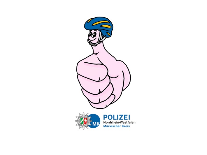 POL-MK: Polizei wirbt mit "WillHelm" für das Tragen eines Fahrradhelms - Gewinnspiel