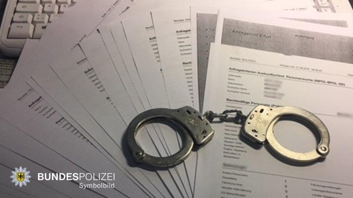 Bundespolizeidirektion München: Zwei Haftbefehle durch Bundespolizei München vollstreckt