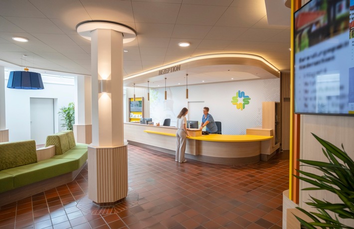 Neuer Eingangsbereich im Dr. Becker Neurozentrum Niedersachsen