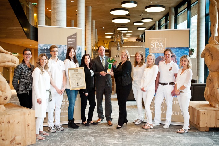 Leading Spa Award 2015 - die Auszeichnung für Wellness der Spitzenklasse - BILD