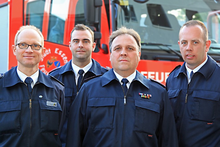 FW-E: Personalwechsel bei der Freiwilligen Feuerwehr, Löschgruppen Steele und Heisingen wählen neue Einheitsführer