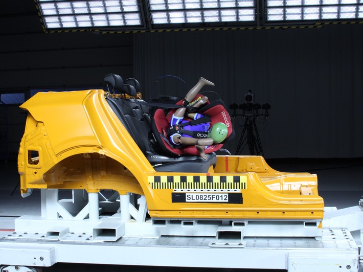 Produktewarnung: Der TCS rät vom Kauf zweier Kindersitze dringend ab