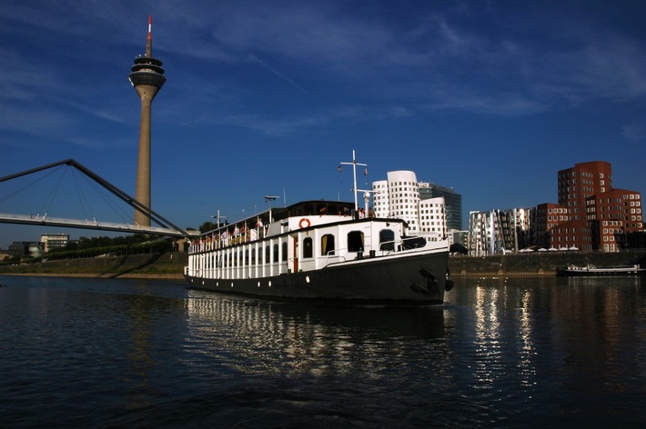 Über den Rhein zur Landesgartenschau Neuss: MS Riverstar bietet am 14. Mai einen Shuttleservice