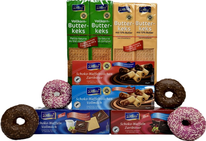 Zweite Preissenkung in nur einer Woche: NORMA reduziert zum Frühlingsanfang Süßwaren um bis zu 10 Prozent / GOLDBLUME Donuts, DELICIA Butterkekse und Schoko-Waffeln