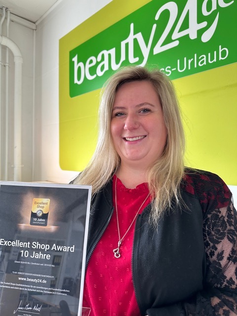 Wellnessurlaub ohne Buchungsstress: Wellness-Reiseportal beauty24.de erhält Excellent Shop Award von Trusted Shops