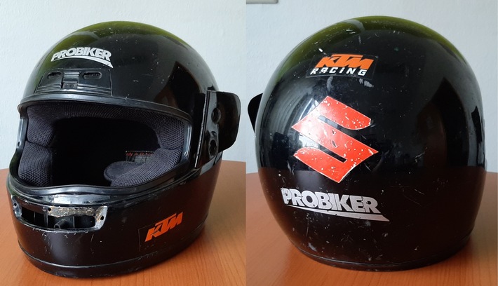POL-HI: Aufgefundener Helm nach Motorrad-Diebstahl