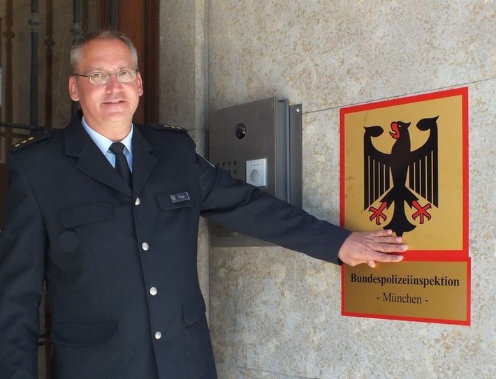 Bundespolizeidirektion München: Polizeidirektor Michael Rupp neuer Leiter der Bundespolizeiinspektion München