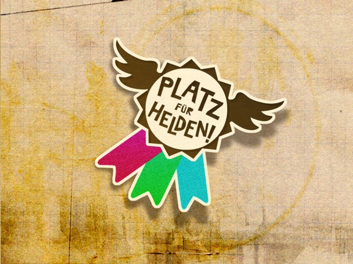 Der KI.KA schafft Platz... "Platz für Helden!" / Gemeinschaftsprojekt von KI.KA, NDR und ARD-Fernsehlotterie geht am 24. September auf Sendung