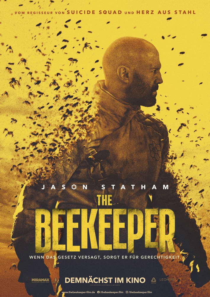 THE BEEKEEPER startet auf Platz 1 der Kinocharts