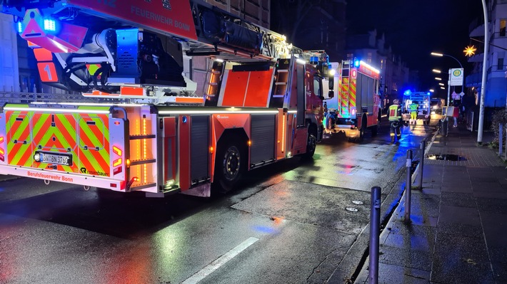 FW-BN: Küchenbrand in einem Studentenwohnheim