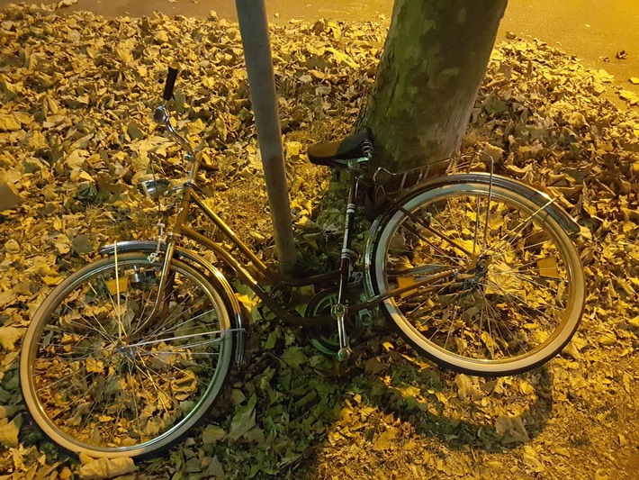 BPOLI-KA: Fahrraddiebe auf der Flucht gestellt 
Bundespolizei sucht Eigentümer
