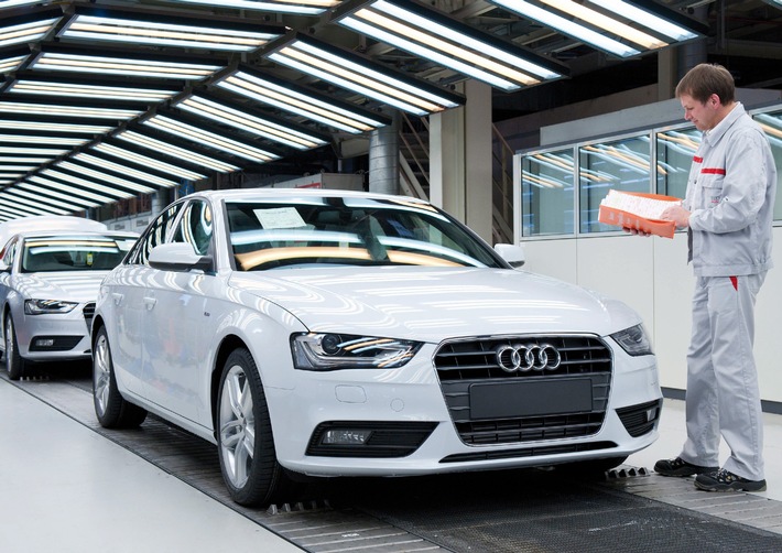 Audi startet erfolgreich ins Jahr 2013: Weltweiter Absatz legt um 16,3 Prozent zu (BILD)