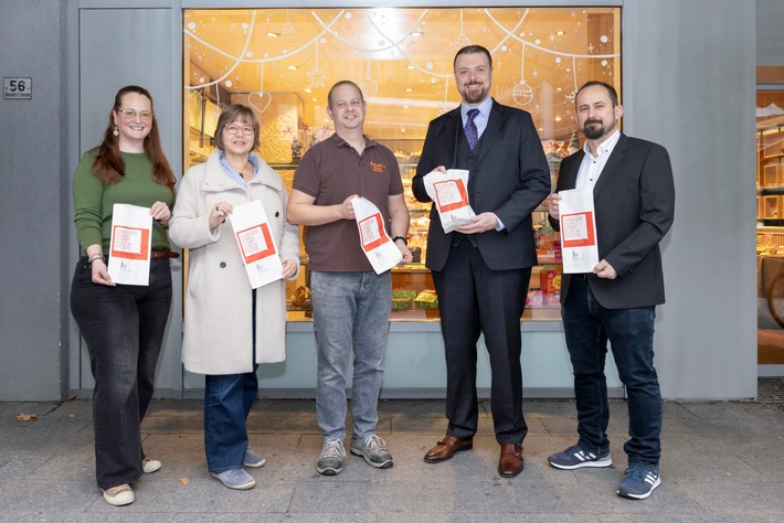 Eröffnung der Kampagne "Häusliche Gewalt kommt nicht in die Tüte"