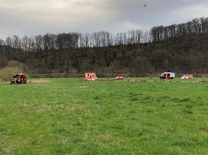 FW Hennef: Personensuche auf der Sieg - Verstorbene Person gefunden