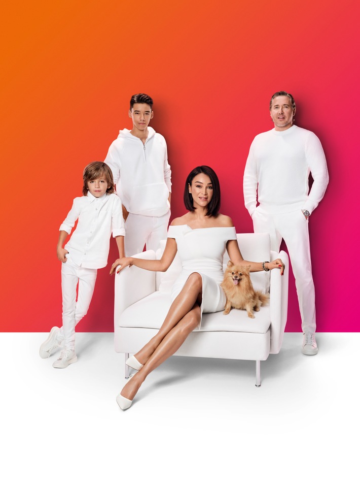 Die Pooths - Alles einfach auf Sky! Verona Pooth und ihre Familie in der neuen Sky Marketingkampagne