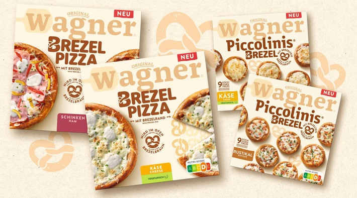 Pizza-Sensation von Original Wagner: Die brezelbraune Brezel Pizza
