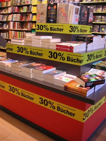 Ex Libris: 30% Rabatt auf rund eine Million Bücher - Lese- und Sparoffensive im September - in allen 120 Filialen und im Onlineshop unter www.exlibris.ch - Nirgends ist Lesen günstiger